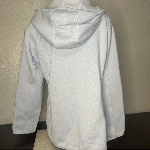 Andrew Marc Light Blue Knit Zip-Up - Picture 4 of 10